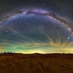 ستاره ها و سیاره ها بر فراز کشور پرتغال — تصویر نجومی
