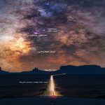 جاده ای به سوی مرکز کهکشان راه شیری — تصویر نجومی