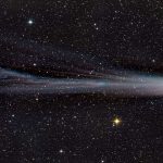 دنباله ستاره دنباله دار کریسمس — تصویر نجومی
