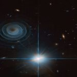 مارپیچ عجیب ستاره LL Pegasi — تصویر نجومی