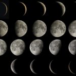 تصاویر ماه در یک ماه قمری — تصویر نجومی ناسا